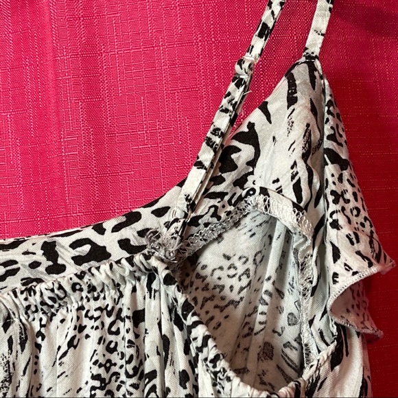 RUE21 LEOPARD & ZEBRA SUN DRESS SIZE S - Picture 10 of 11